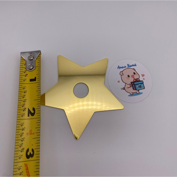 Dior gold tone  2022 Christmas star & silver Star charm with gift bag, d… - Picture 4 of 11